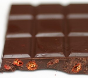 gojibessen in chocolade