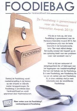 Horecava 2013 - foodie bag