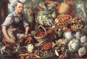 Joachim Beuckelaer (1530-1573) marktvrouw
