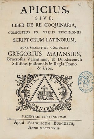 Het Romeinse kookboek van Apicius