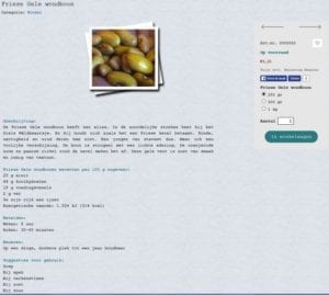 Hippe boon - Friese woudboon