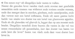 Zwaan in Eenen Nyeuwen Coock Boeck