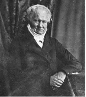 Humboldt - Daguerreotypie (soort foto) 1847